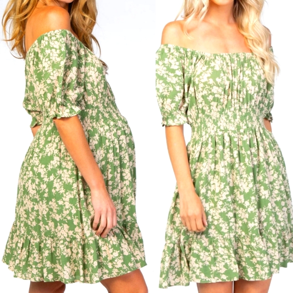 PinkBlush Jodifl Floral Maternity Mini Dress